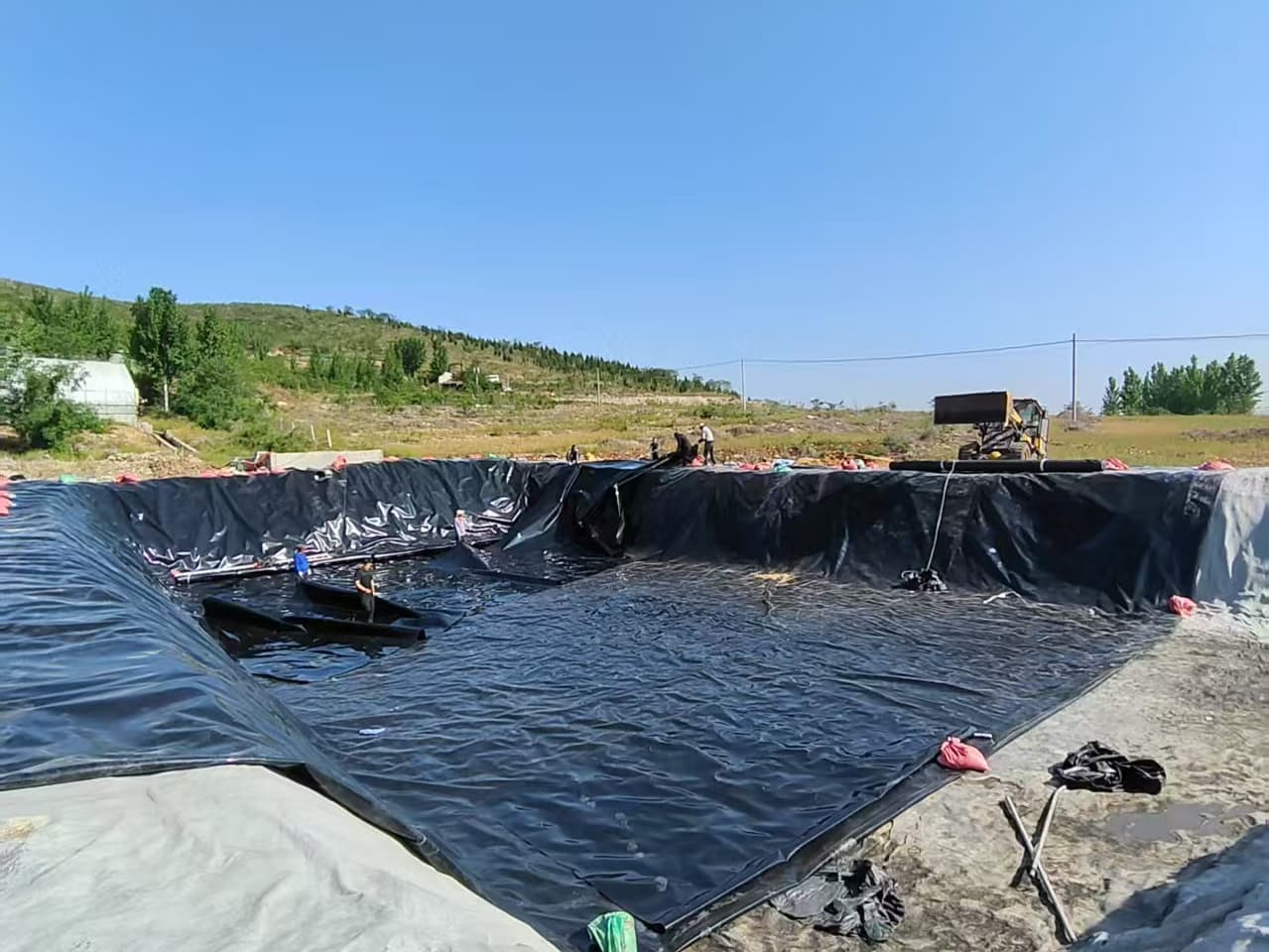 Geomembran-Produktionsstätte | Blasfolien-Extrusionsverfahren